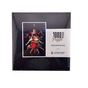 Lantern Press Women Dancing with Wine Puzzle New 1000 Pieces